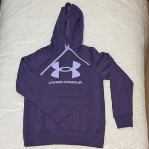 Under Armour Purple Hoodie with Logo